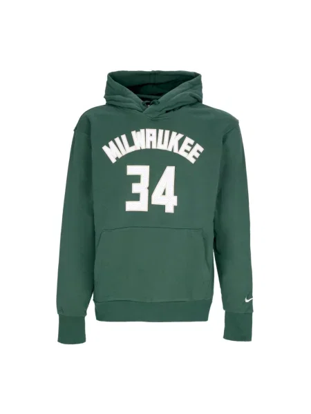 Bluza z kapturem Nike polarowa z kapturem zielona