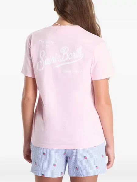 Tricou Mc2 Saint Barth cu imagine roz