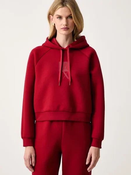 Armani Exchange hanorac cu glugă pentru femei