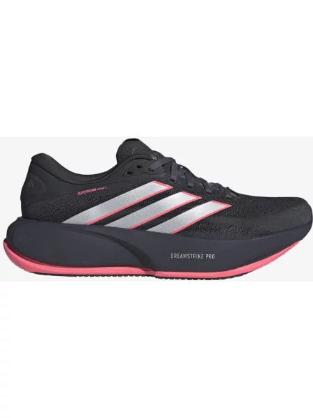 Buty do biegania adidas Supernova Prima 3 szary srebrny różowy czarny