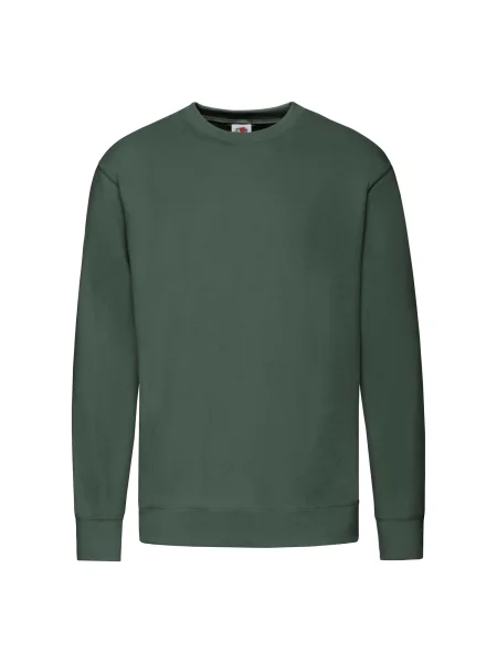 Mikina s kapucí Fruit Of The Loom zelená