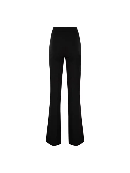 Spodnie Elisabetta Franchi z logo czarne
