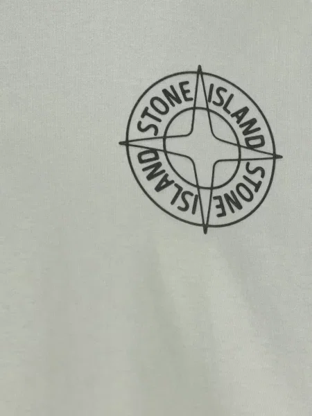 Tricou Stone Island cu imagine verde