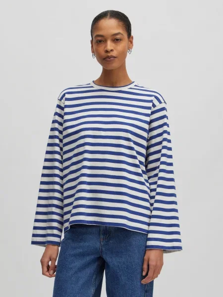 EDITED Tricou Verlee albastru alb
