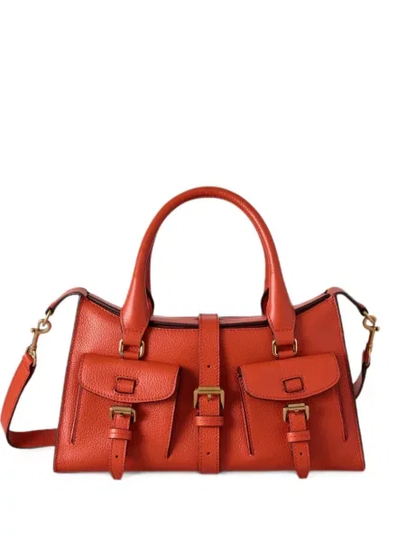 Geantă shopper Mulberry portocaliu