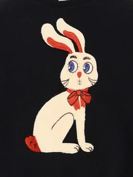Sweter dziecięcy Mini Rodini czarny