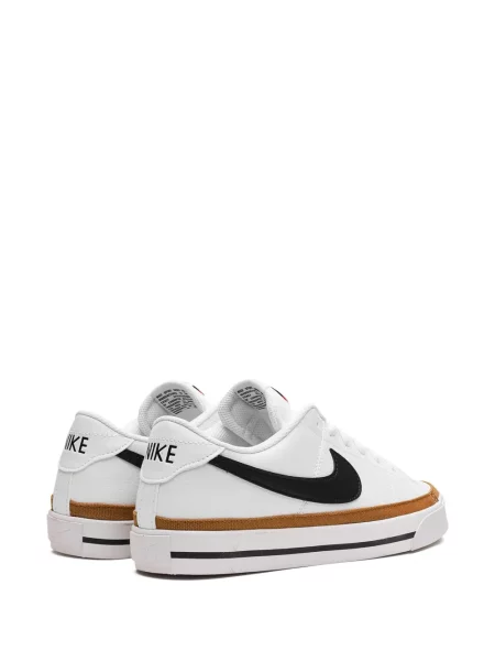 Běžecké fleecové tenisky Nike NikeCourt s potiskem hnědé