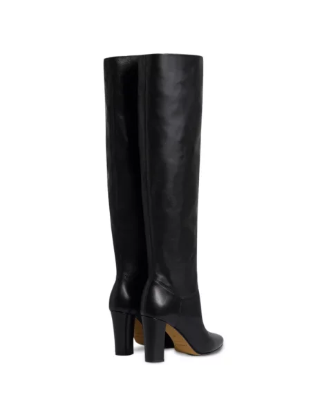 Cizme Alberta Ferretti din piele negru