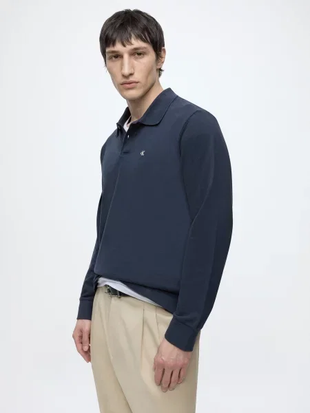 Calvin Klein Jeans Tričko tmavomodrá