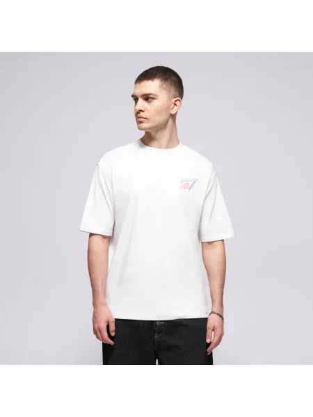 New Balance T-Shirt Classic Tri-Logo Heat Map biała