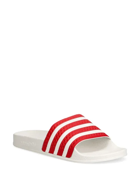 Prugaste kratke hlače Adidas crna