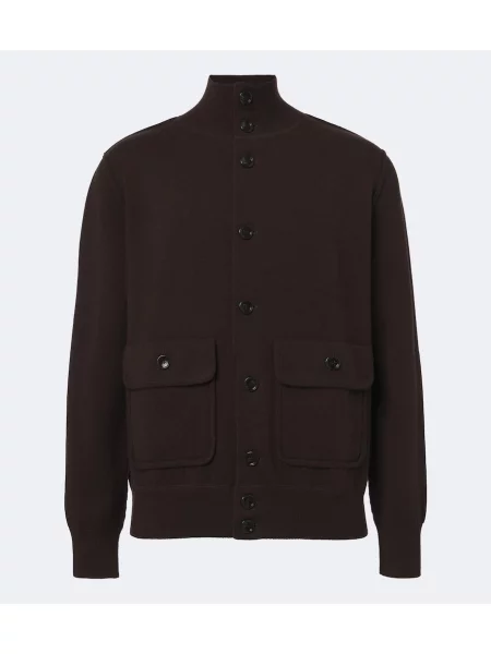 Cardigan Allude de lână maro