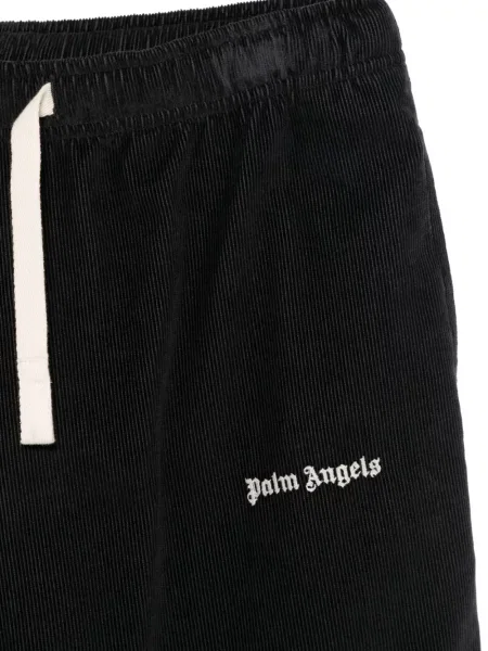 Pantaloni Palm Angels de catifea cord negru