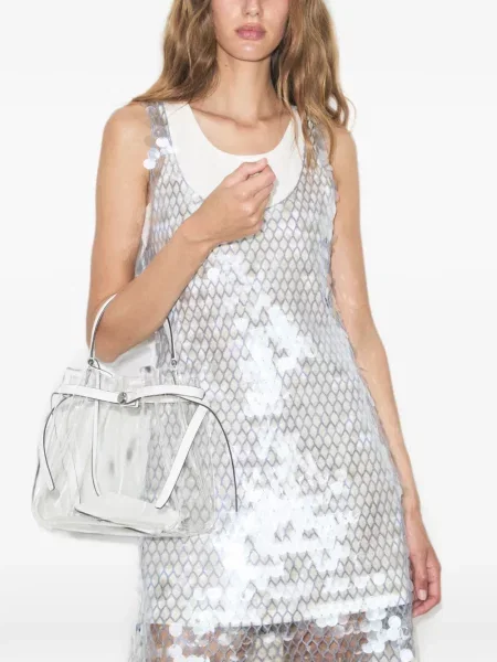 Geantă Tory Burch alb