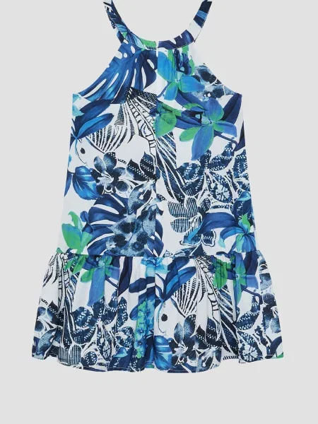Дитяча Сукня міді GUESS Kids мультиколор