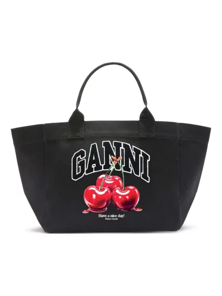 GANNI torebka czarna