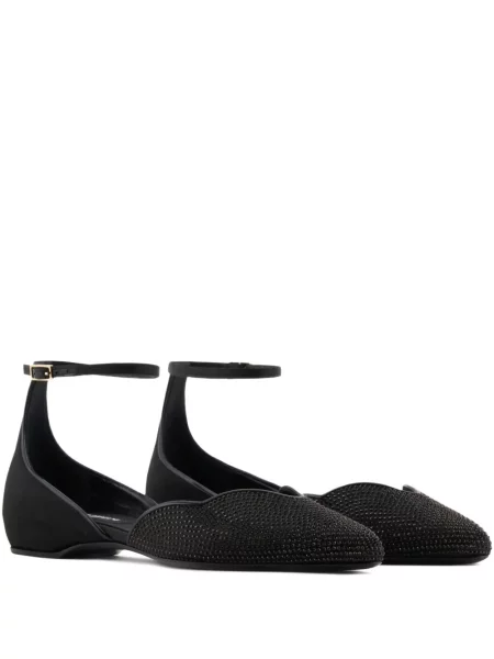 Pantofi cu toc Giorgio Armani negru