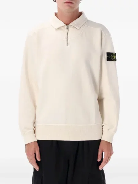 Hanorac din fleece Stone Island din fleece cu strasuri