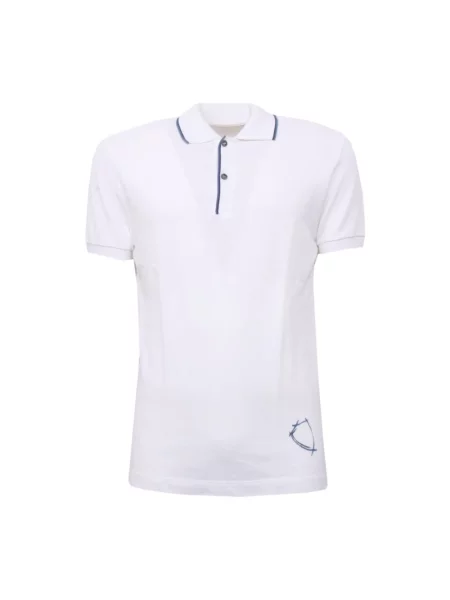 Koszulka polo Philippe Model z krótkim rękawem biała