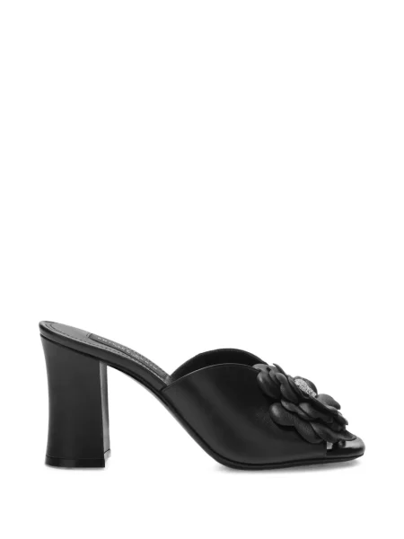 Sandale Philipp Plein cu model floral negru