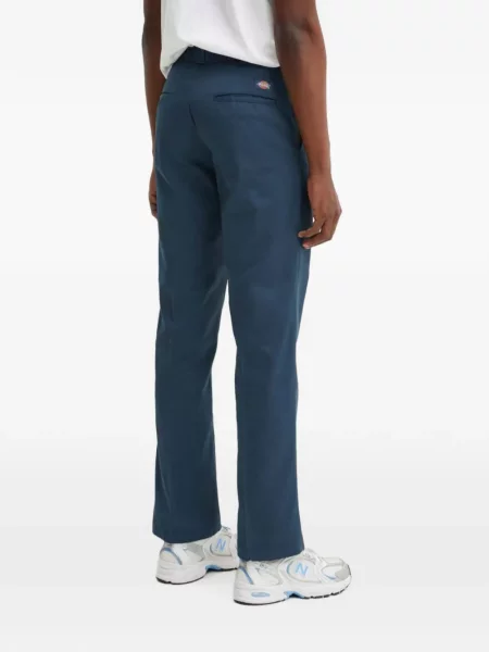 Pantaloni Dickies cu autograf albastru