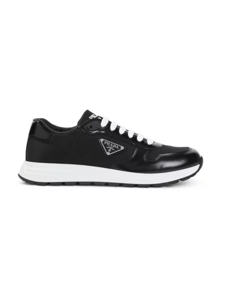 Sneakersy Prada skórzane czarne