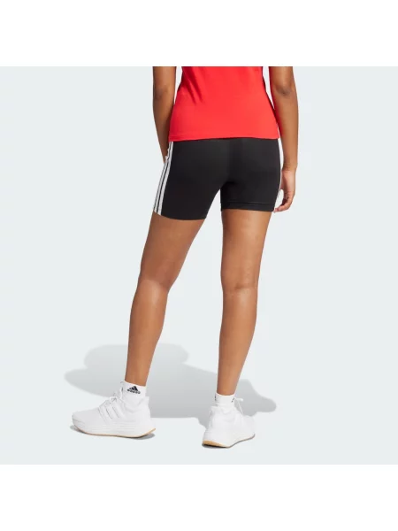 Šortky Essentials High Waisted Biker bílé