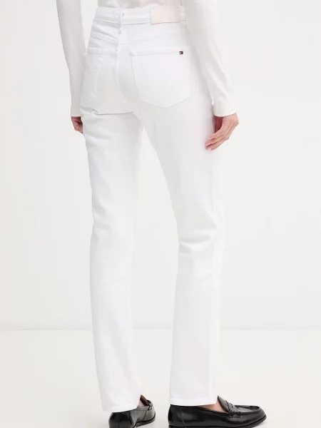 Tommy Hilfiger jeansy slim fit białe
