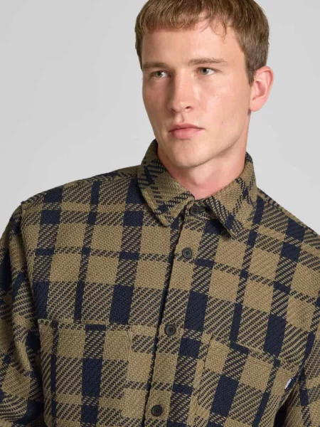 Koszula casualowa o kroju regular fit z na piersi Review