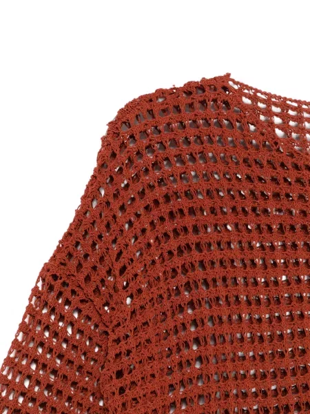 Top Roberto Collina tricotate maro