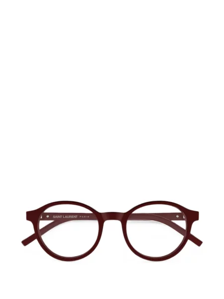 Sunčane naočale Saint Laurent Eyewear s autogramom crvena