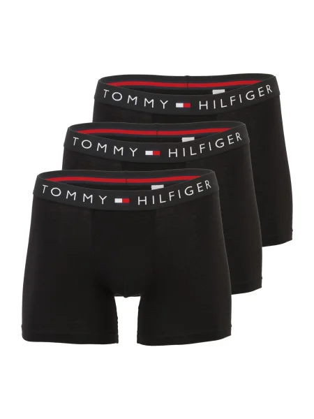 Tommy Hilfiger Underwear Boxeri roșu / negru alb