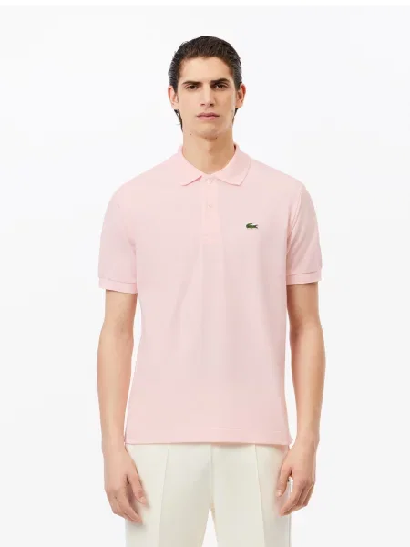 Поло Lacoste рожевий