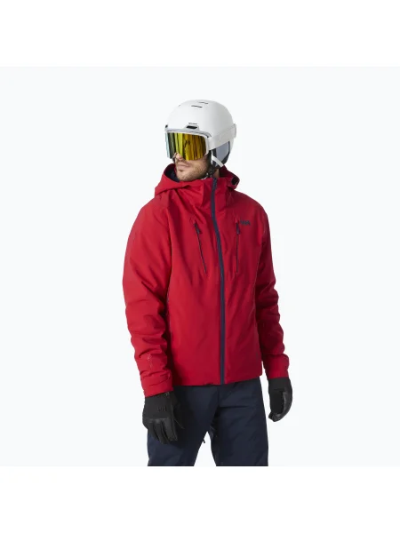 Olcsóbban. Férfi sí dzseki Helly Hansen Alpha piros. Méret: XL piros