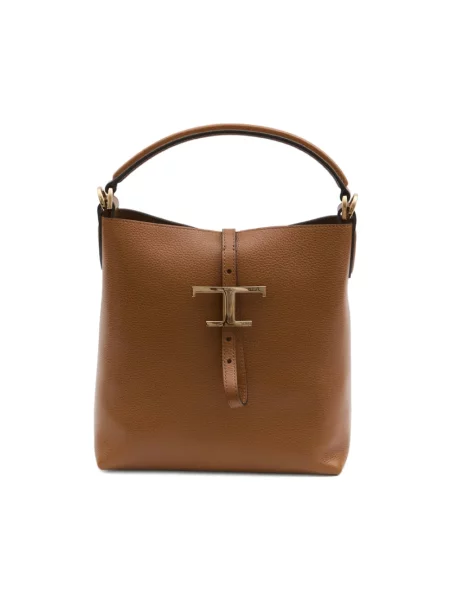 Torebka Tod's skórzana brązowa