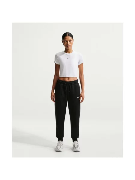 Koszulka Nike Sportswear Chill Knit Cropped S biała