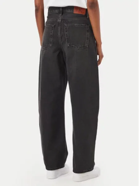 Calvin Klein Jeans Farmer Barrel Fit fekete