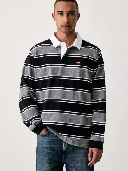 Tricou cu mânecă lungă Levi's® clasic gri