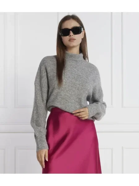 Pulover Samsøe Samsøe de lână gri