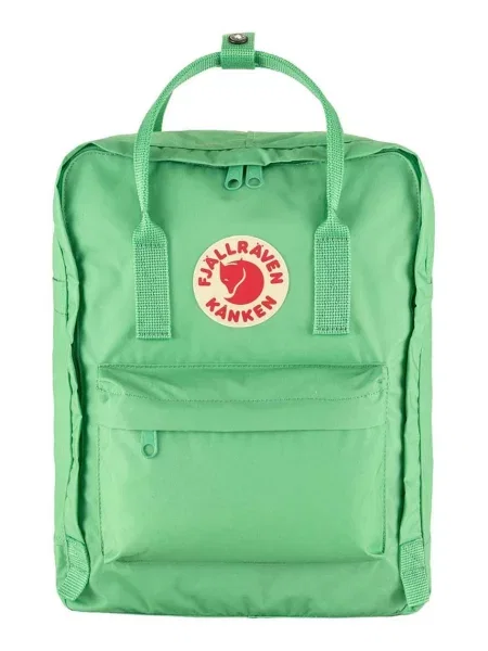 Рюкзак Fjallraven Kanken великий однотонний зелений