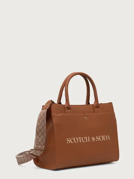 Scotch & Soda сумка-тоут зі штучної шкіри