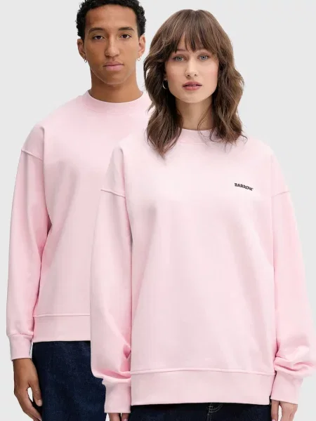 Кофта Barrow з принтом рожевий