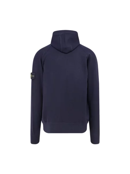 Kardigan Stone Island wełniany z kamieniami niebieski