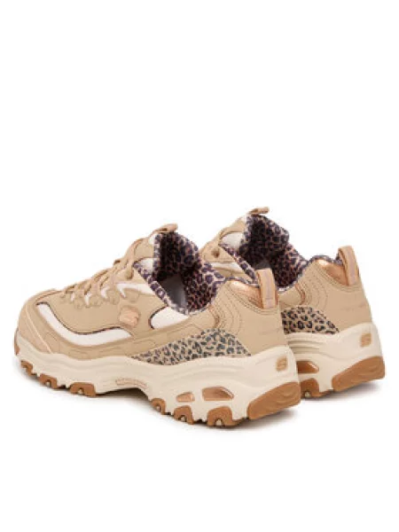 Superge Skechers D'Lites Wild Charm Svetlo rjava
