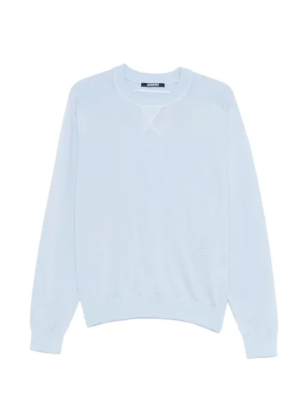 Риза Jacquemus бродирана синьо