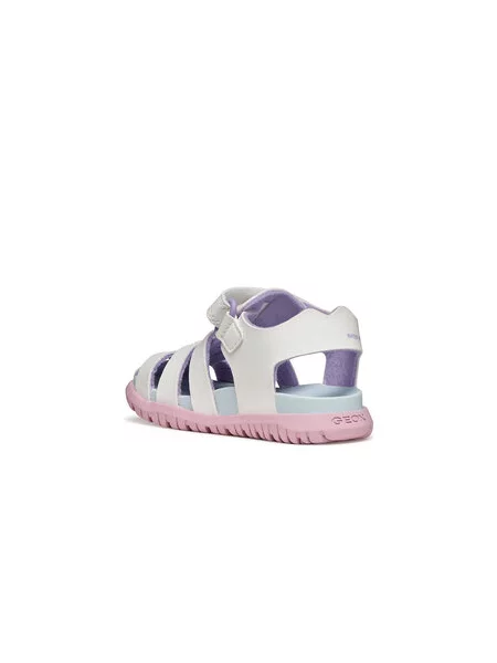 Szandál Geox B Sandal Fusbetto Gi fehér