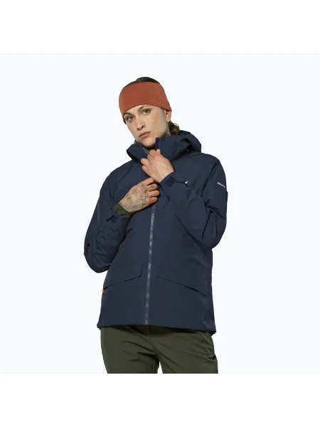 Geacă de ploaie pentru femei Salewa Puez GTX 2L EPE navy blaze albastru închis