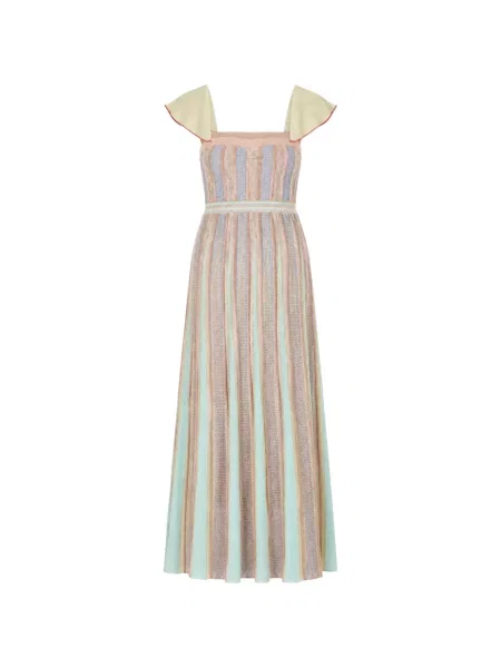 Rochie maxi Forte_forte roz