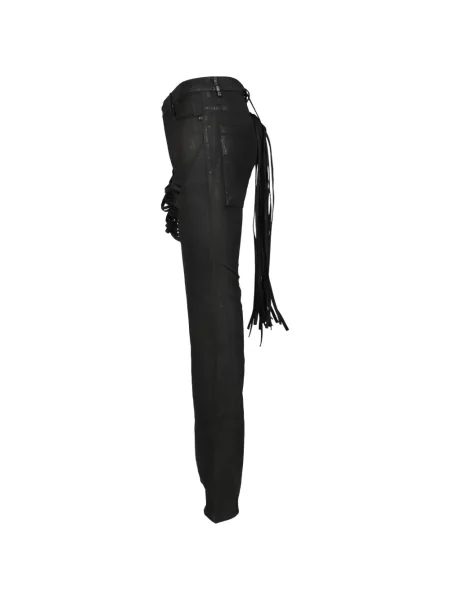 Ceruit blugi Onrush cu franjuri negru