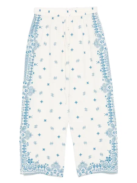 Pantaloni Mc2 Saint Barth alb